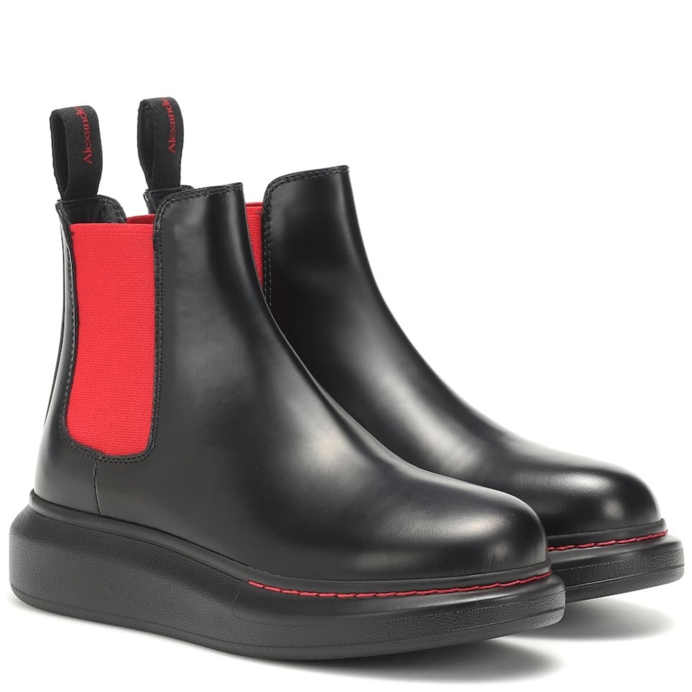 ALEXANDER MCQUEEN PLATFORM CHELSEA BOOTS